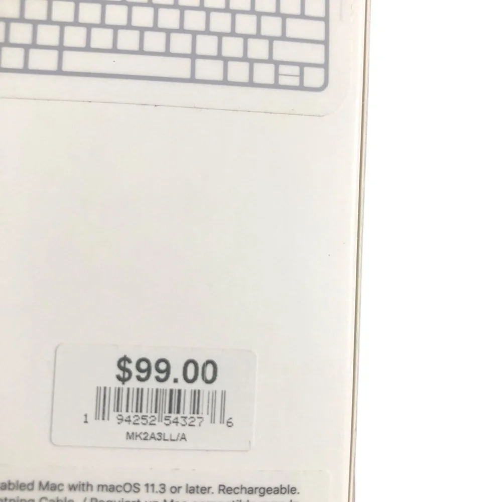 APPLE Wireless Magic Keyboard NO CABLE ***SELLING AS IS***